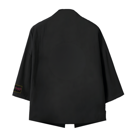 heartbreaker siyah kimono ceket