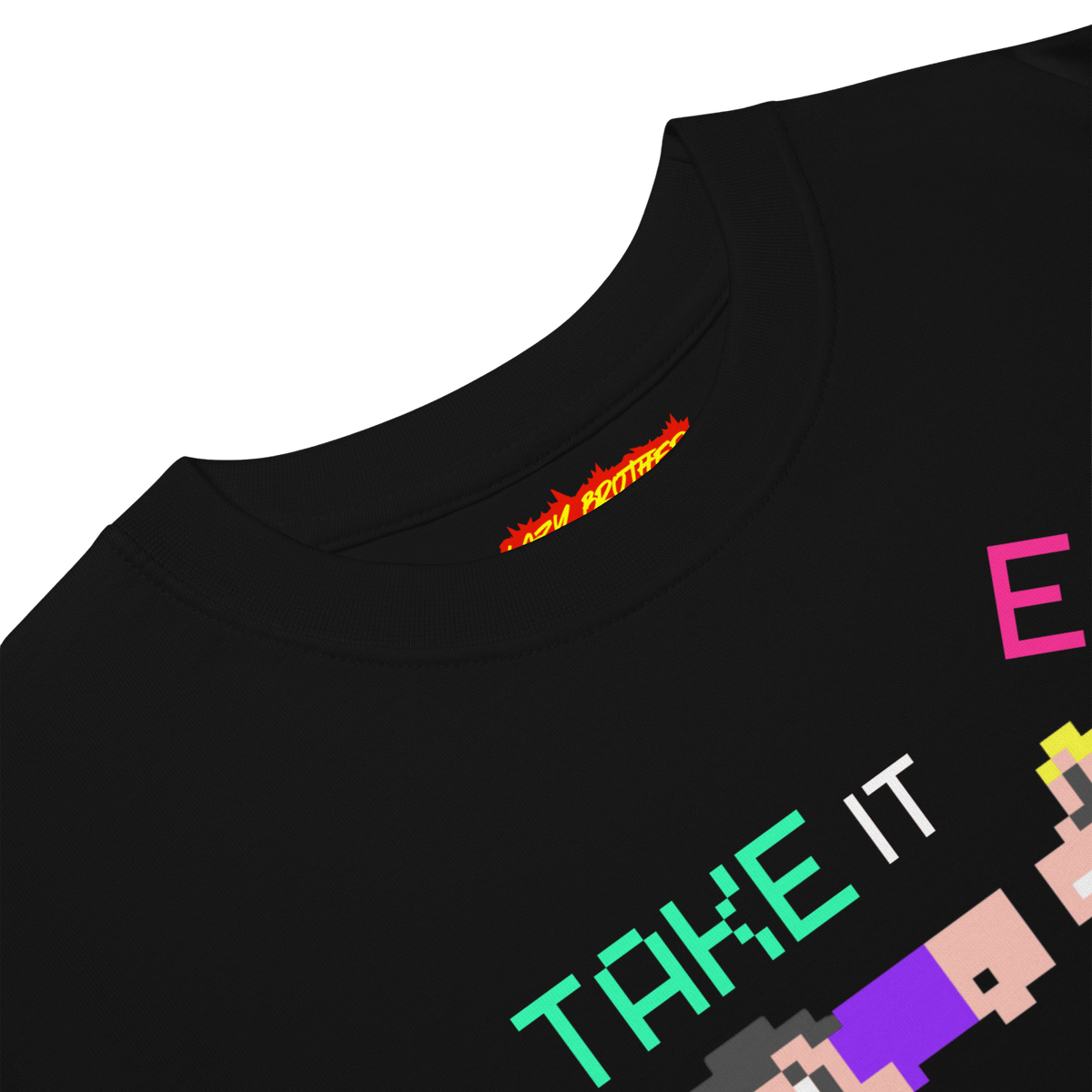 champ black t-shirt