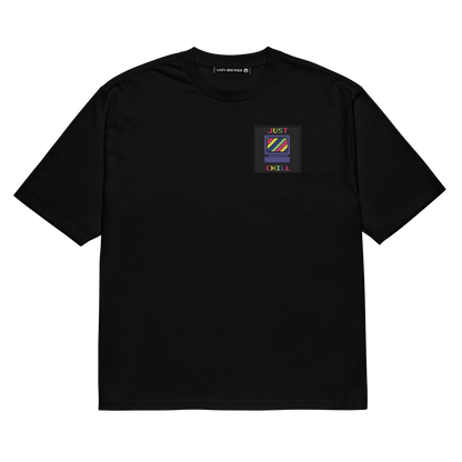 just chill black t-shirt 