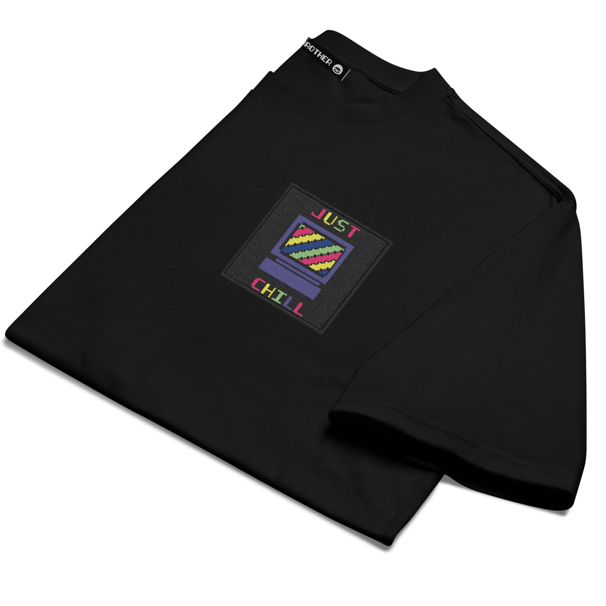 just chill black t-shirt 