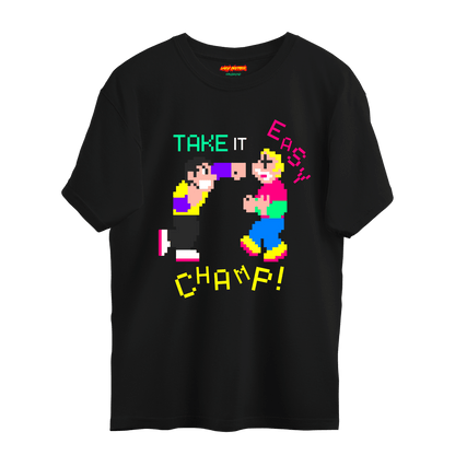 champ black t-shirt