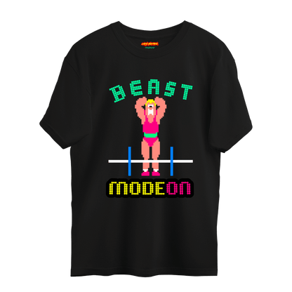 beast mode siyah tişört
